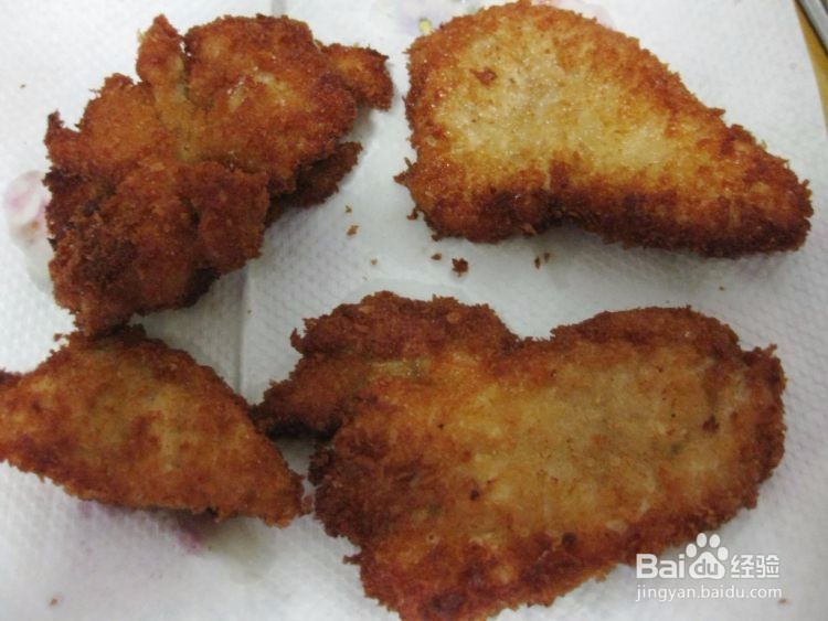 模仿一品鸡排鸡排汉堡小吃的做法