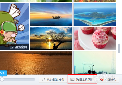 怎么设置浏览器背景/皮肤