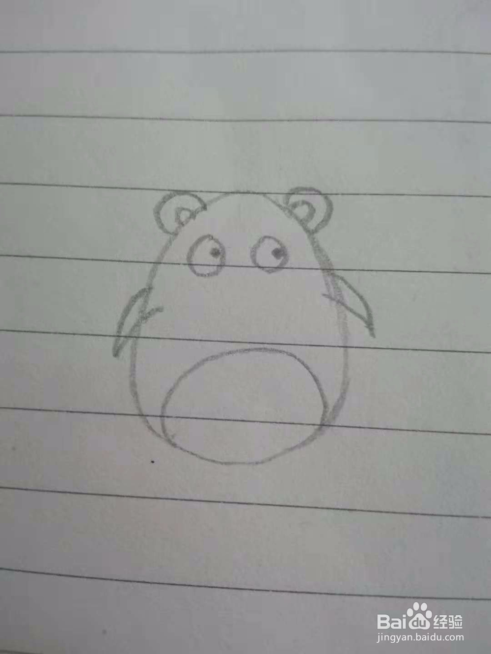 小老鼠儿童卡通动物简笔画手绘教程