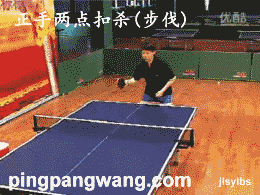乒乓球正手攻球如何结合步伐