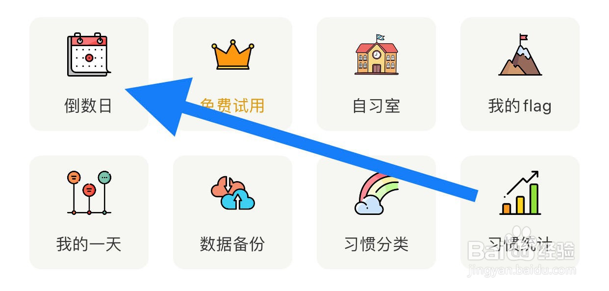小习惯如何进入倒数日