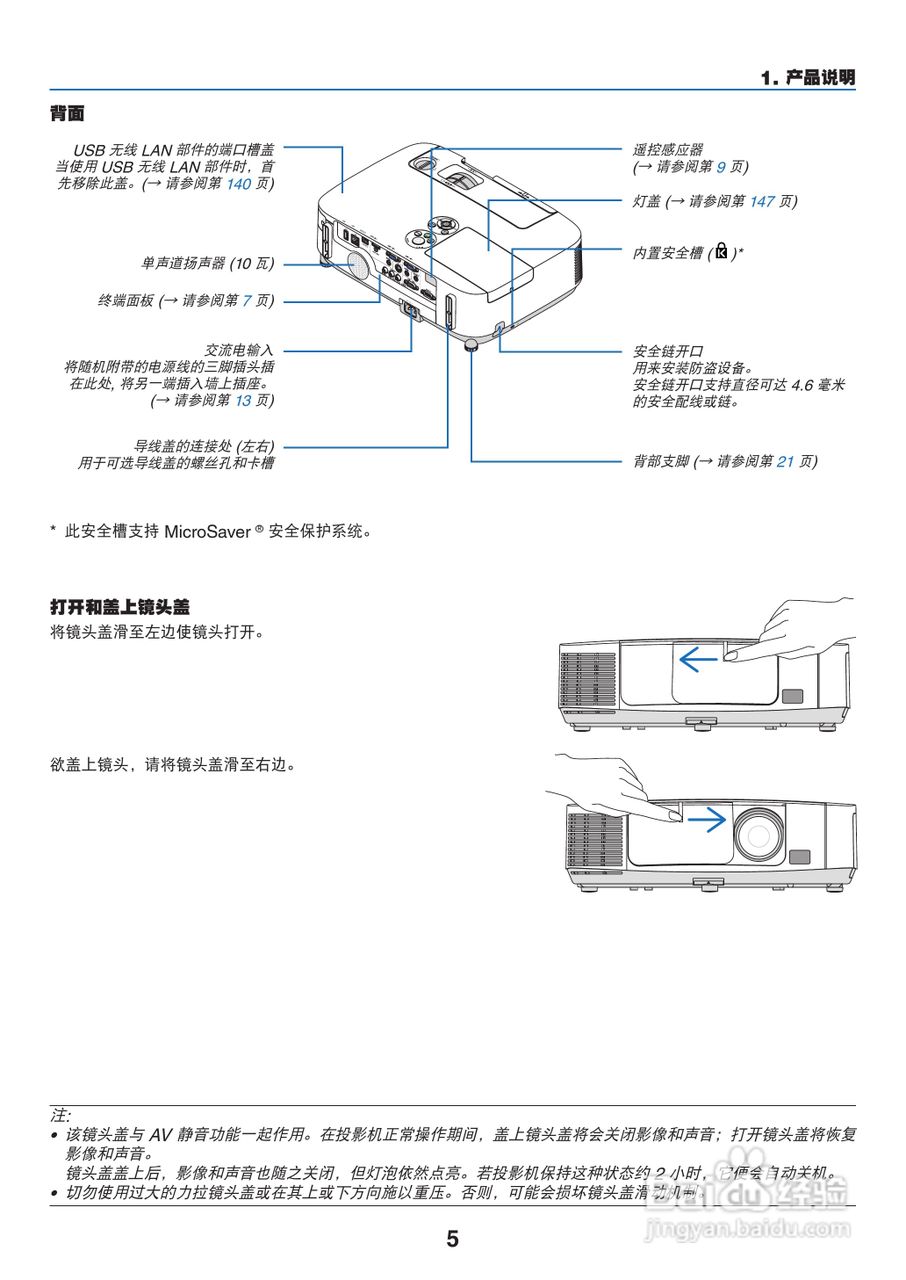 NEC NP-P420X+投影机使用说明书:[2]