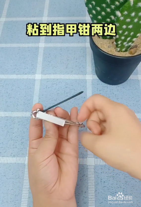 剪指甲的时候,我们的指甲屑总是乱飞怎么办呢