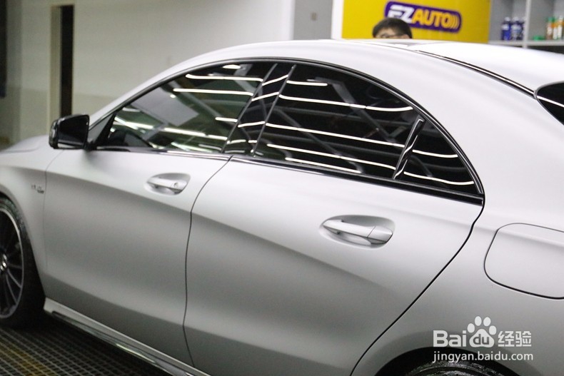 奔驰CLA龙膜汽车贴膜施工流程