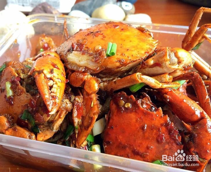 麻辣小螃蟹的制作方法