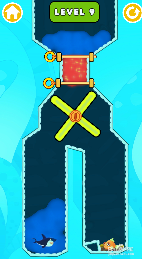 Fish Rescue Pull The Pin的Level 9如何通关