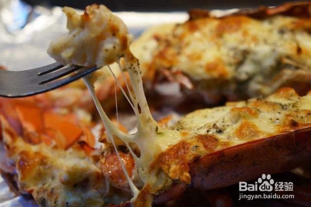 奶油芝士蒜蓉焗龙虾