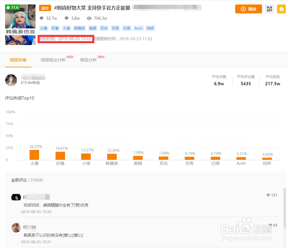如何掌握快手发作品的黄金时间段？