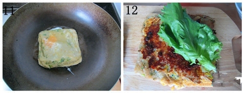 街头小吃自己做，香酥鸡蛋灌饼