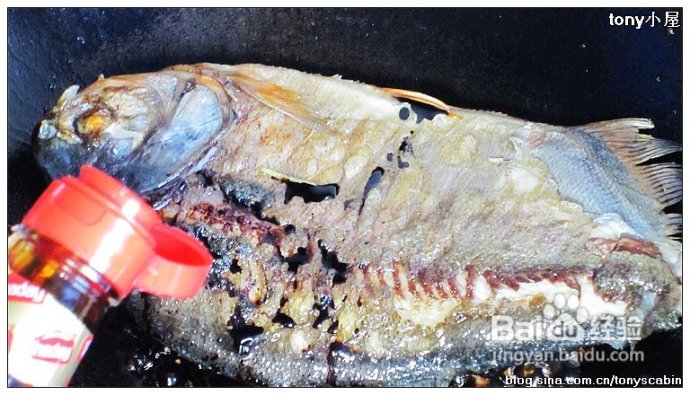 煎鱼不粘锅的秘诀----红烧鳊鱼