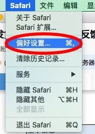 苹果系统上的safari浏览器设置允许flashplayer