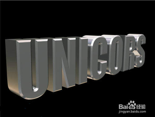 如何使用3ds Max软件制作立体金属文字倒角效果