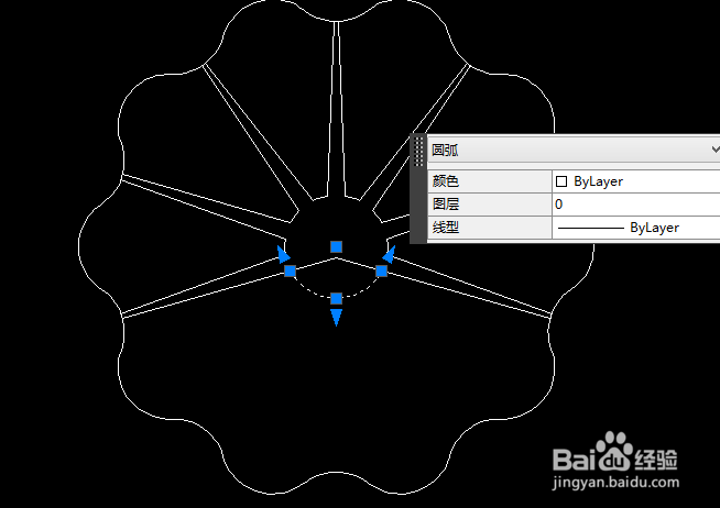 怎么用cad画中国石油标志