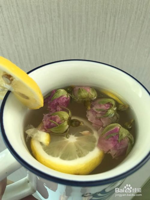 柠檬玫瑰花茶的做法 百度经验