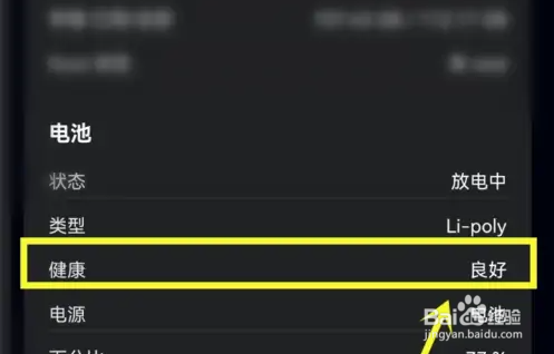 花瓣测速看电池健康状况方法介绍