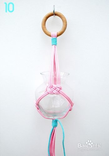 DIY——打个绳结挂花瓶
