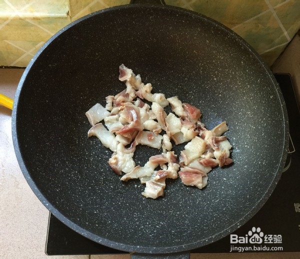 笋干炒腊肉的制作方法