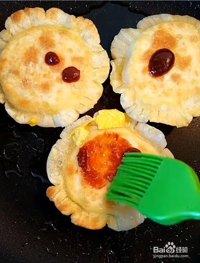 蛋黄陷饺子盒做法