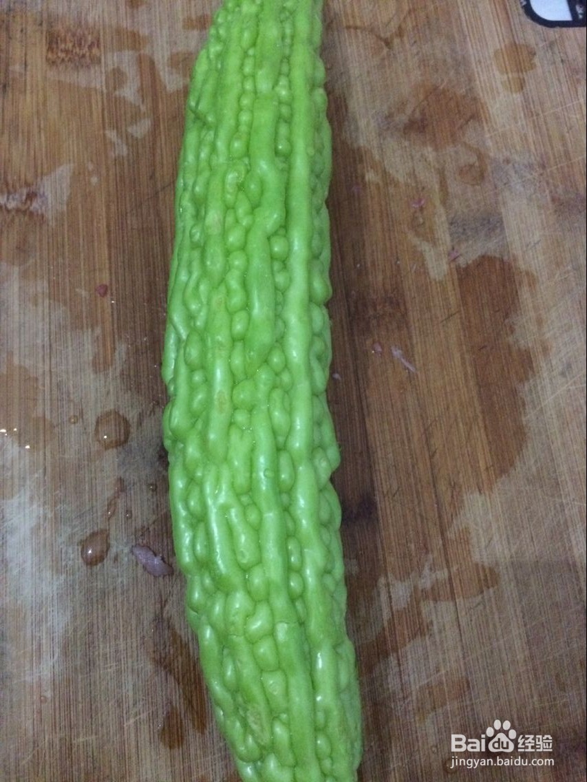 家常蒜香苦瓜的做法