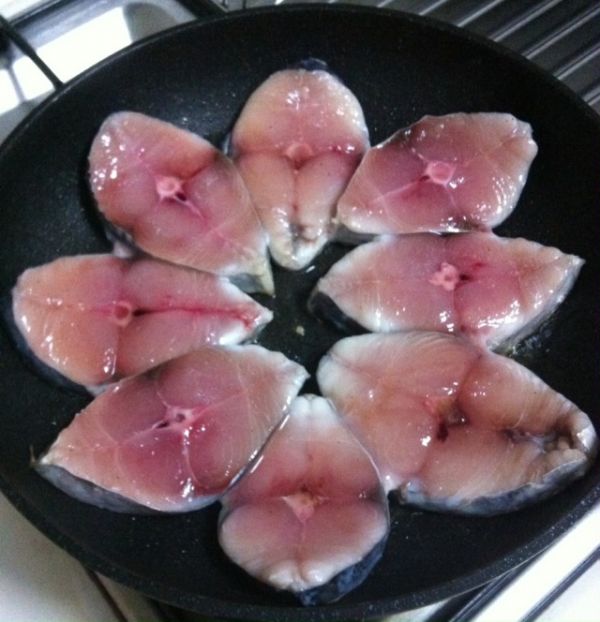 香煎柚子茶马鲛鱼