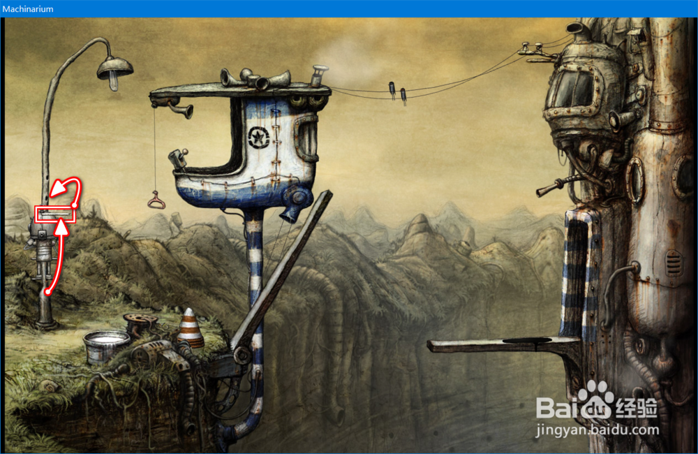 【机械迷城】如何过第二幕的独木桥