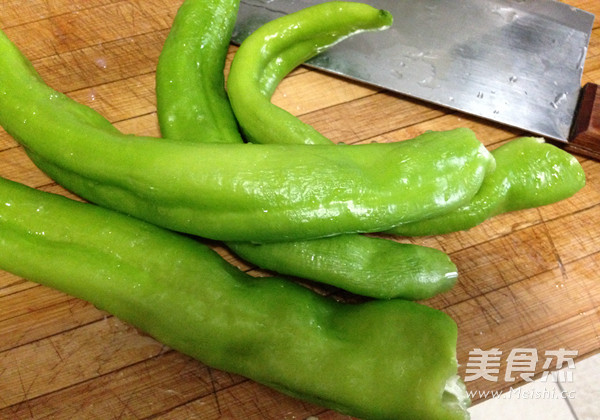 辣椒炒肉丝的做法