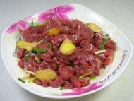 铁板孜然牛肉--做法