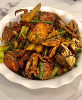 美味的香辣蟹