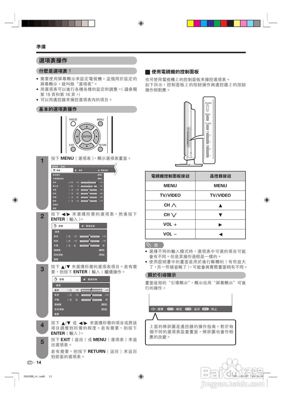 声宝LC-40G100H型液晶电视机使用说明书:[2]