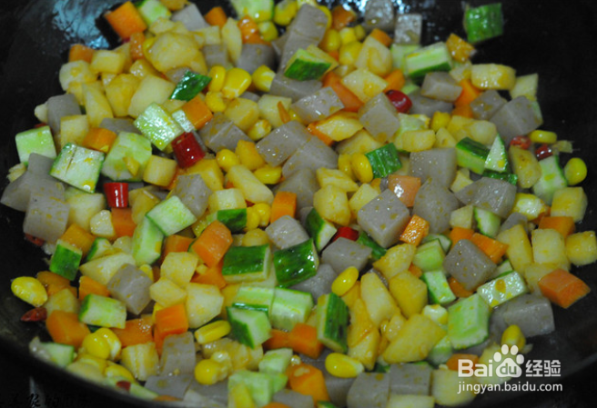 如何制作五彩魔芋丁