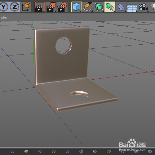 如何用C4D制作直角角码