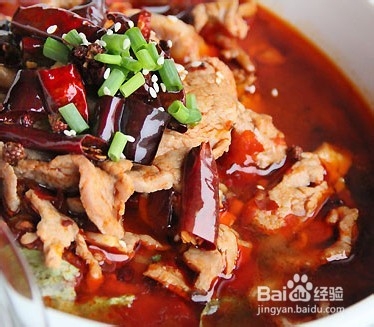 自制川味水煮肉片