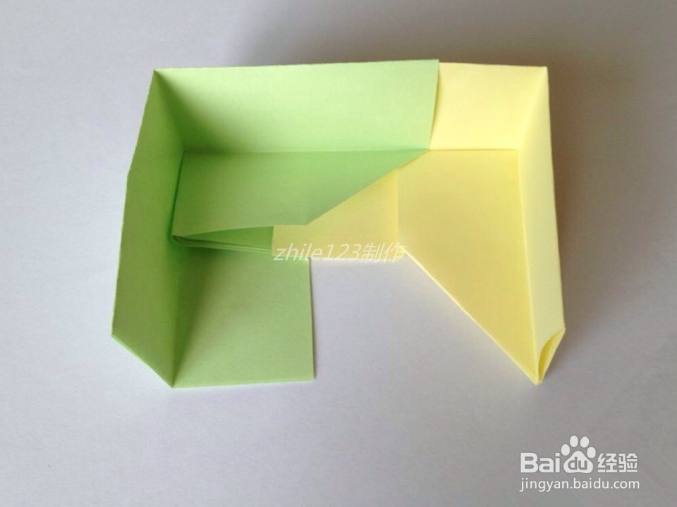 手工折纸制作：[16]礼品盒（四角沙漏盒）