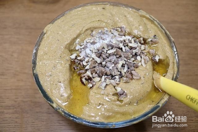 家庭自制核桃红枣糕