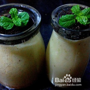 如何制作香蕉奶昔盆栽