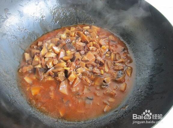 自制腊肠杂酱面