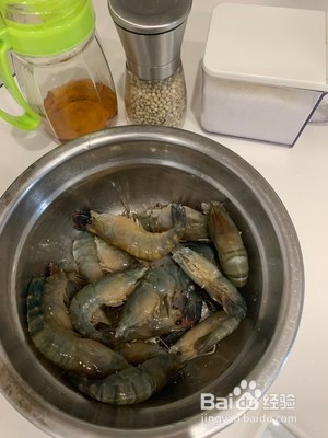 金沙咸蛋黄大头虾儿子吃了爱不释手