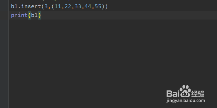 如何使用python语言中的列表方法插入指定位置
