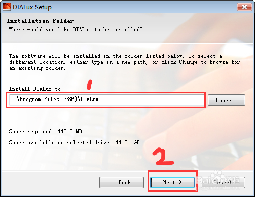 下载安装照明设计软件DIALux 4.12 照度计算软件