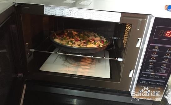 微波炉版香烤杏鲍菇的做法