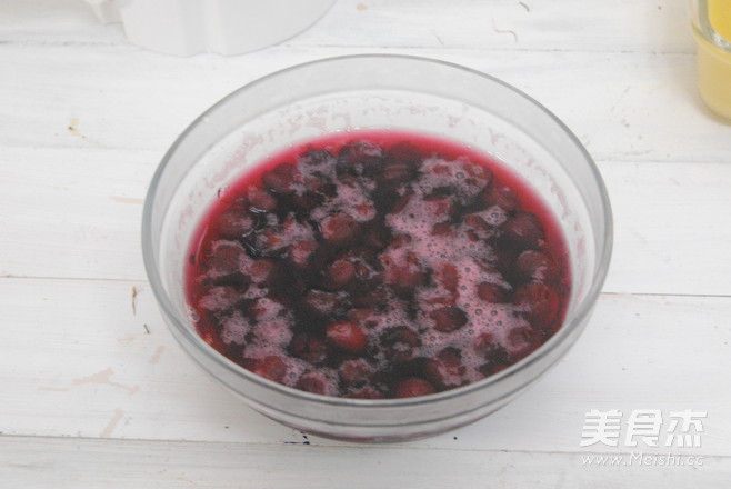 樱桃豆浆果冻爽