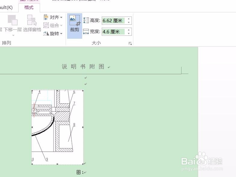 Word2016如何精确编辑图片尺寸
