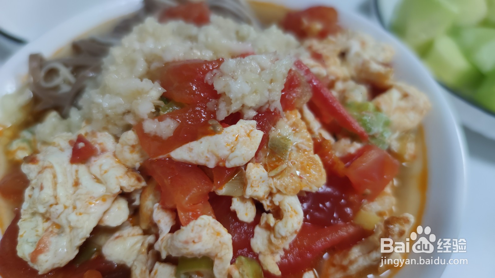 西红柿鸡蛋荞麦面