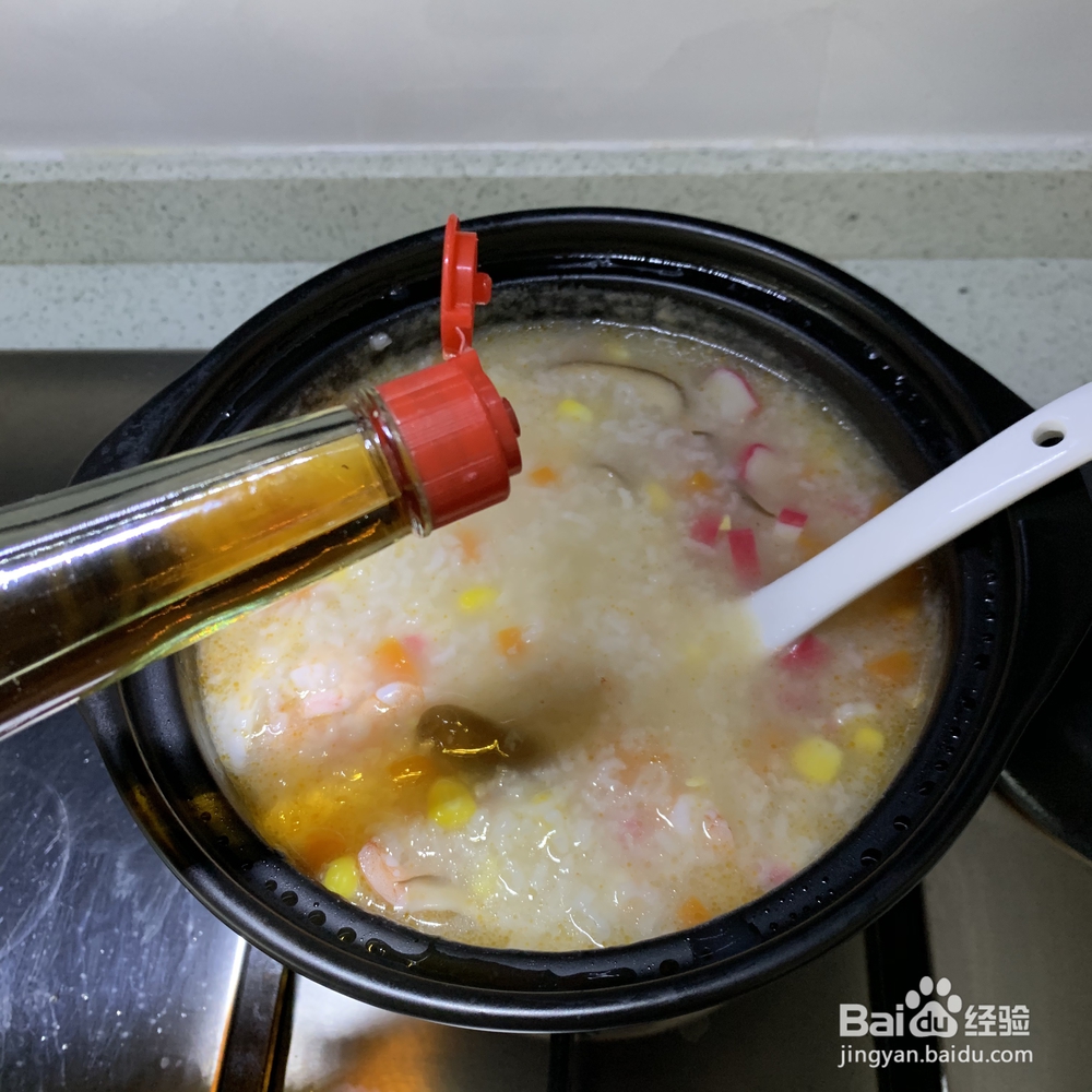 怎么简单的做什锦鲜虾粥?