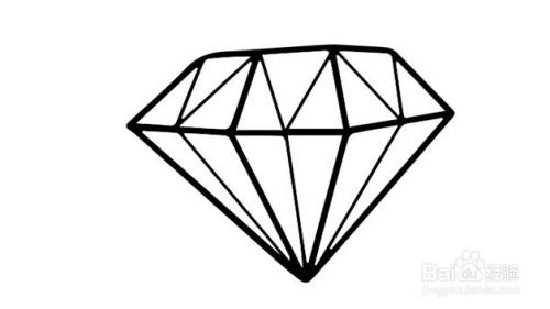 钻石怎么画才好看