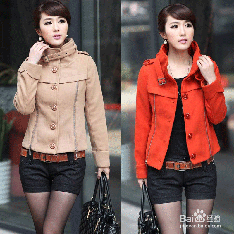 短款大衣搭配什么裤子比较好看