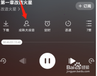 番茄畅听怎么切换声音