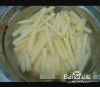 自制薯条不冻如何炸脆