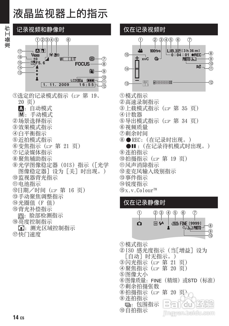 JVC GZ-HM400AC数码摄像机说明书:[2]