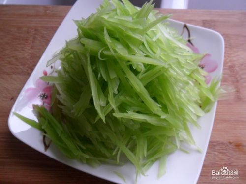 清爽莴笋丝